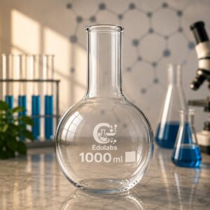 Flask, Round Bottom, Narrow Neck, ISO