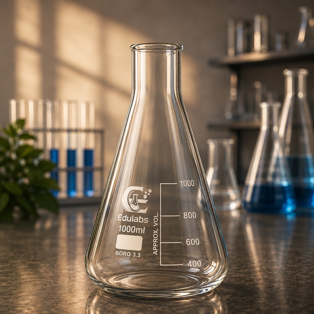 Flasks, Conical (Erlenmeyer) Narrow Mouth