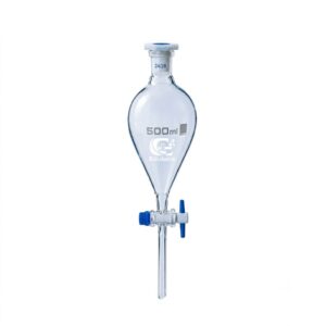 Separating Funnel PEAR SHAPE (with PTFE Key Stopcock)