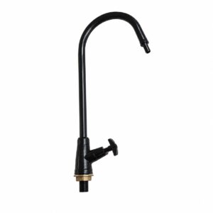 Swan Neck Water Tap – Round Knob Type