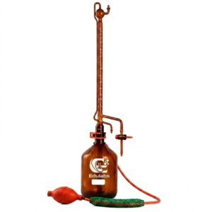 Automatic Burette, Amber Glass, Class AS